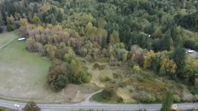 Ariel of property from Littlerock Rd.