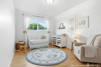 And the third of the three bedrooms.