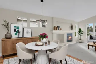 Virtually staged. Entertain confidently. Relax completely.