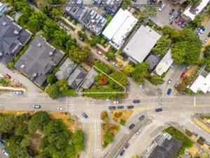 The location benefits from nearby frequent transit, potentially eliminating the need for on-site parking for new developments, and boasts a Seattle walking score of 98, making it perfect for walking and biking.