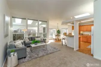 Large living room.