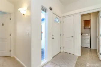 Front door entry.