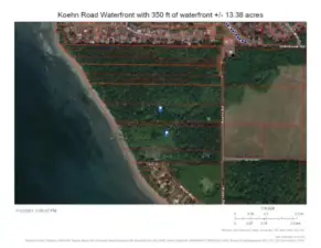 358 feet +/- of Waterfront property on 13.38 acres, with either estate or subdivide opportunities. Can be expanded buy adding parcel #3951111664090000, 16.85 acres. Potential for up to six home sites with the addition of this parcel. Combined parcel available with combined listing # with over 30 acres +/- and over 814 feet +/- of waterfront footage. Water available through Birch Bay Water. Be the beneficiary of terrific sun exposure, & an incredibly private & quiet location. See it soon.