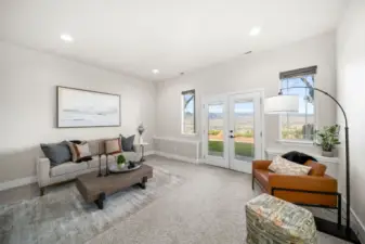 Downstairs living room