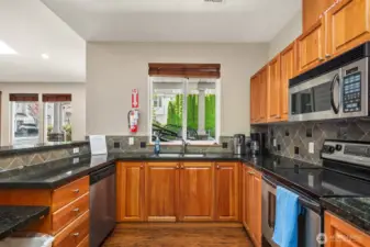 Clubhouse kitchen
