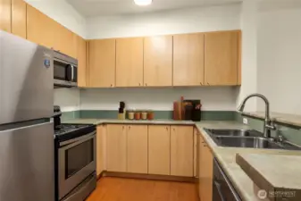Ample Kitchen Space