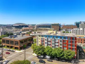 Blocks to the stadiums