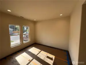 guest bed room with LVP flooring