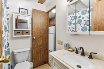 Full Bath adjoining primary bedroom.