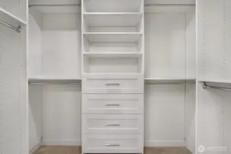 Photos are of model home