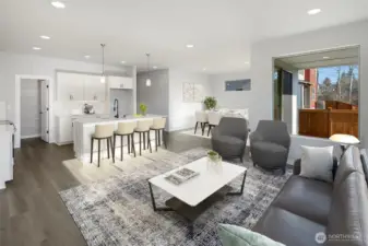 Virtually Staged. Pictures are of Whidbey Plan. Colors and finishes may vary. See Site Agent for details.