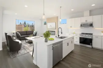 Virtually Staged. Pictures are of Whidbey Plan. Colors and finishes may vary. See Site Agent for details.