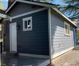 DADU Back Door & Timbertech Deck