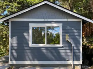 DADU Front Elevation with House Number