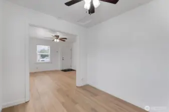 Dining room to Living Room