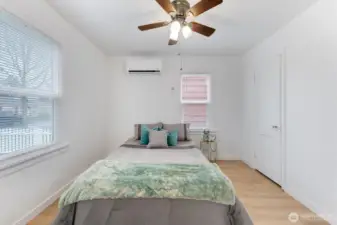 Bedroom 1 front of house