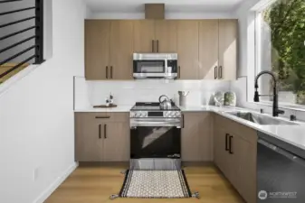 Photos are of model home 1804B. Floor plan and finishes may vary.