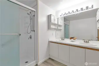 Primary Bathroom double vanity