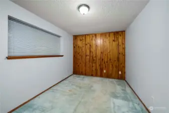Seller was told this used to be a 4th bedroom but the closet area was converted to a storagte room on the garage side. Could be converted back if there is a need.
