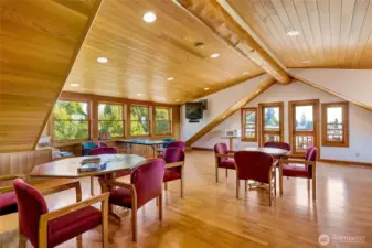 Card and games room