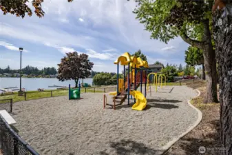 Inlet Island Park includes this playground plus tennis courts