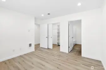 Primary bedroom.