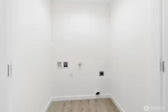 Laundry room.
