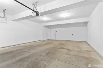 Spacious 2-Car Garage