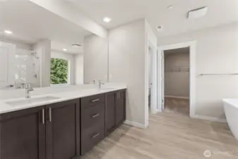 Quartz counters.  Photos are for representational purposes only. Colors and finishes may vary