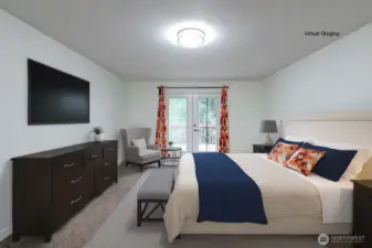Your primary suite could look like this! (Virtual Staging)