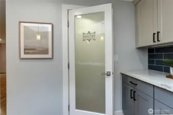 There's even a walk-in pantry! And since Costco is just a three minute drive away, so the pantry will be very  useful!