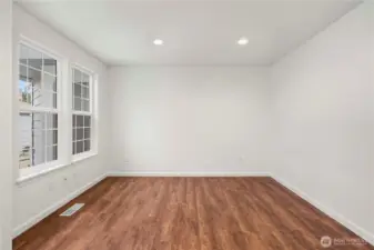 Primary bedroom with ensuite.