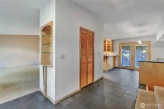 Custom Shelving & millwork throughout