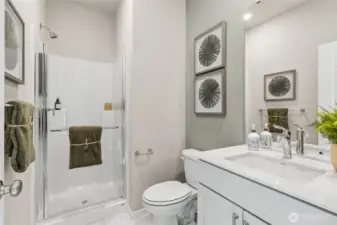 Photo not of actual home. This is our model home in the community of the same plan and style.