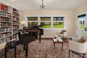 ADU Living/bedroom with Murphy bed