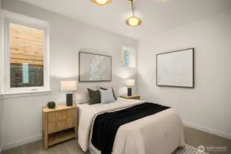 Additional bedroom on the 1st floor.