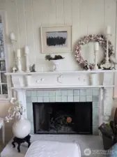 Beautiful Vintage Fireplace Mantel