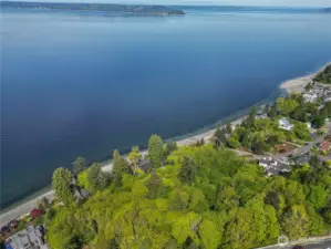 Another view from sky of this large buildable property