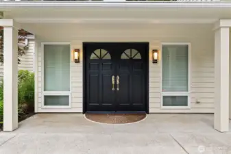 Fresh entry w NEW Lighting!