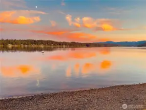 Cotton Candy Skies over your beach!
