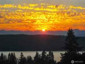 Sunsets are spectacular. Come and partake of this wonderful property.