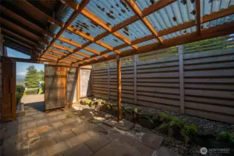 Covered Patio/Shed