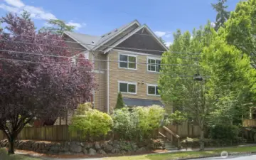 This corner unit has tons of natural light!