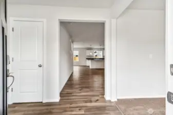 Entry-Disclaimer- Photos are from a similar floor plan from another community, photos are for illustrative purposes only. Finishes, flooring, features, upgrades, countertops, paint, colors, and other features may vary.