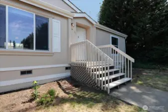 2002 built double wide with fresh exterior paint and a new roof!