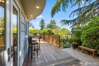 Deck off Kitchen