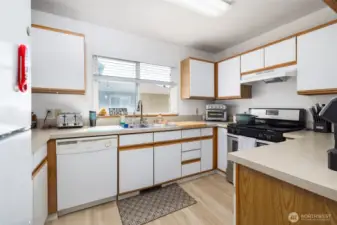 Recently updated kitchen