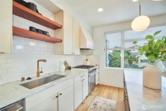 The current owners also spent over $12,000 on custom wood blinds throughout the home.
