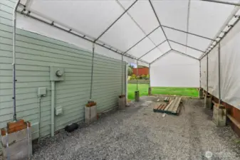 30 Ft. RV parking w/ carport & 30-amp power.