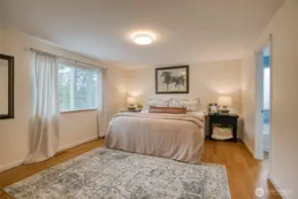 Primary bedroom on main floor